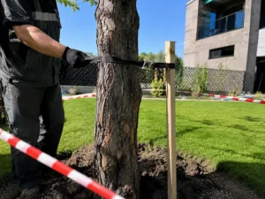 Дерево до начала лечения методом инъекций.