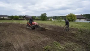 Комплексная подготовка участка под строительство частного дома.